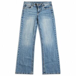 Cody James Jeans Boys Size 16 Light Wash Bootcut Adjustable Waist Western Cowboy